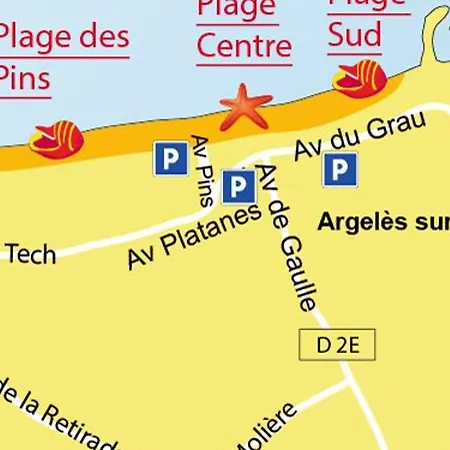 Charmant Pavillon A Argeles, 800m Plage, Piscine, Parking, Proche Commerces Et Transports - Fr-1-732-83 펜션 *